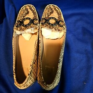Women's Snakeskin Loafers